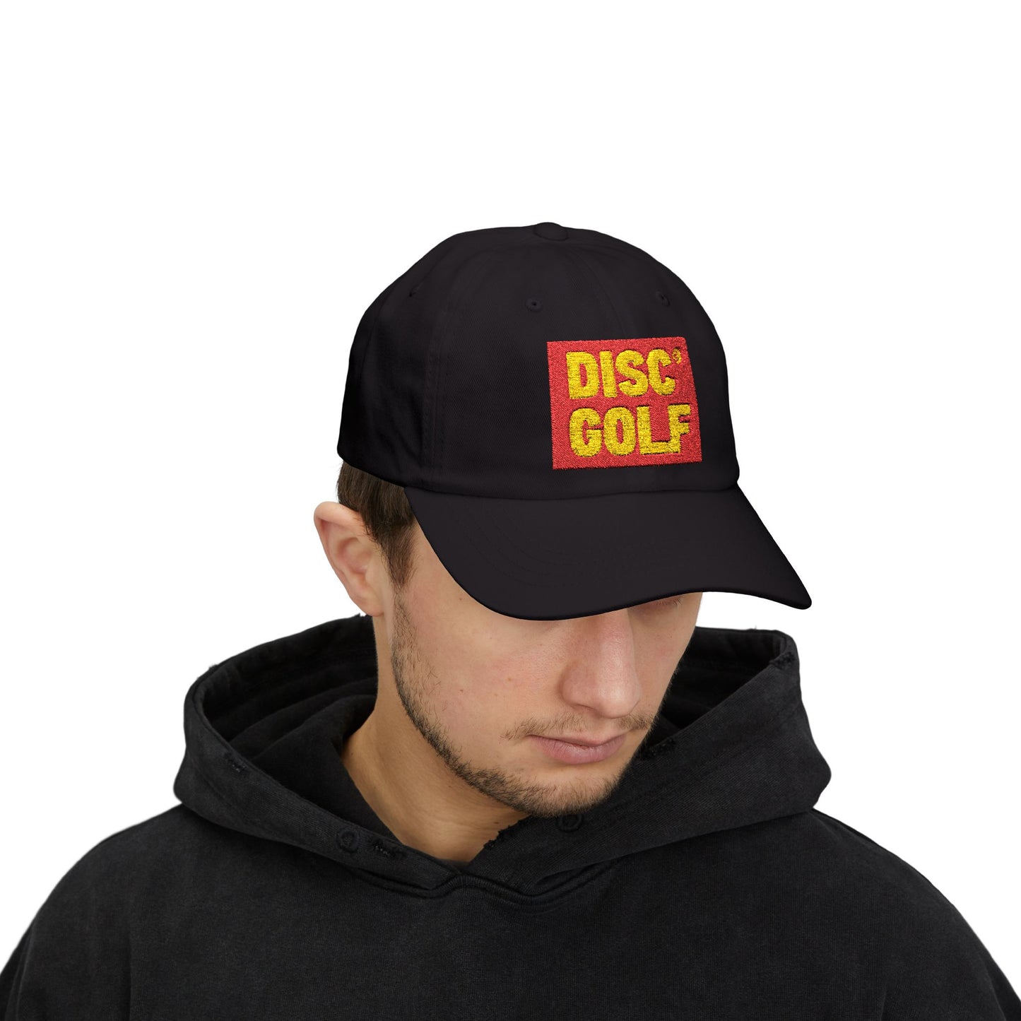 Classic Dad Cap - Vintage Style Disc Golf Hat, Casual Outdoor Gear, Perfect Gift for Golf Lovers, Everyday Wear, Adjustable Cap