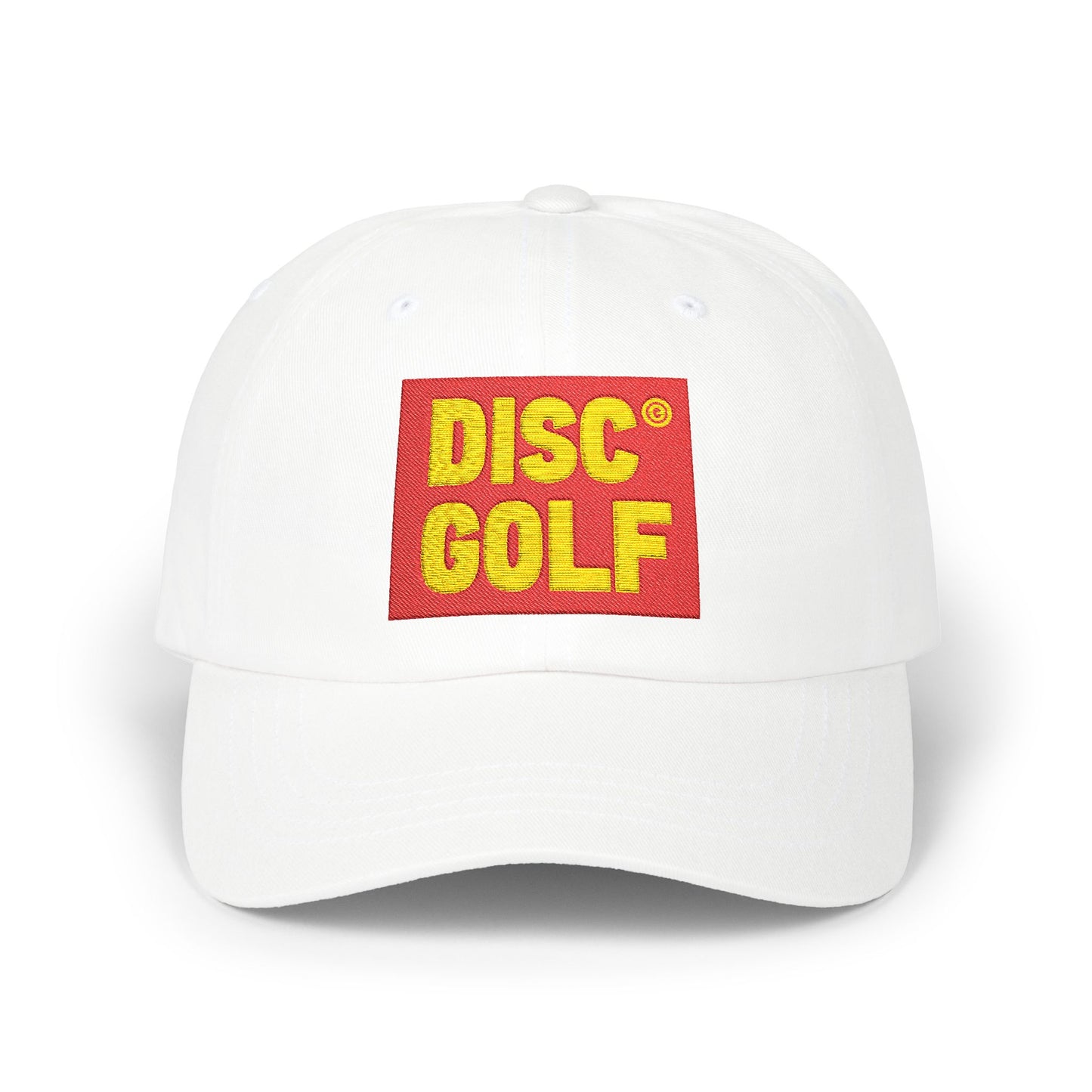 Classic Dad Cap - Vintage Style Disc Golf Hat, Casual Outdoor Gear, Perfect Gift for Golf Lovers, Everyday Wear, Adjustable Cap