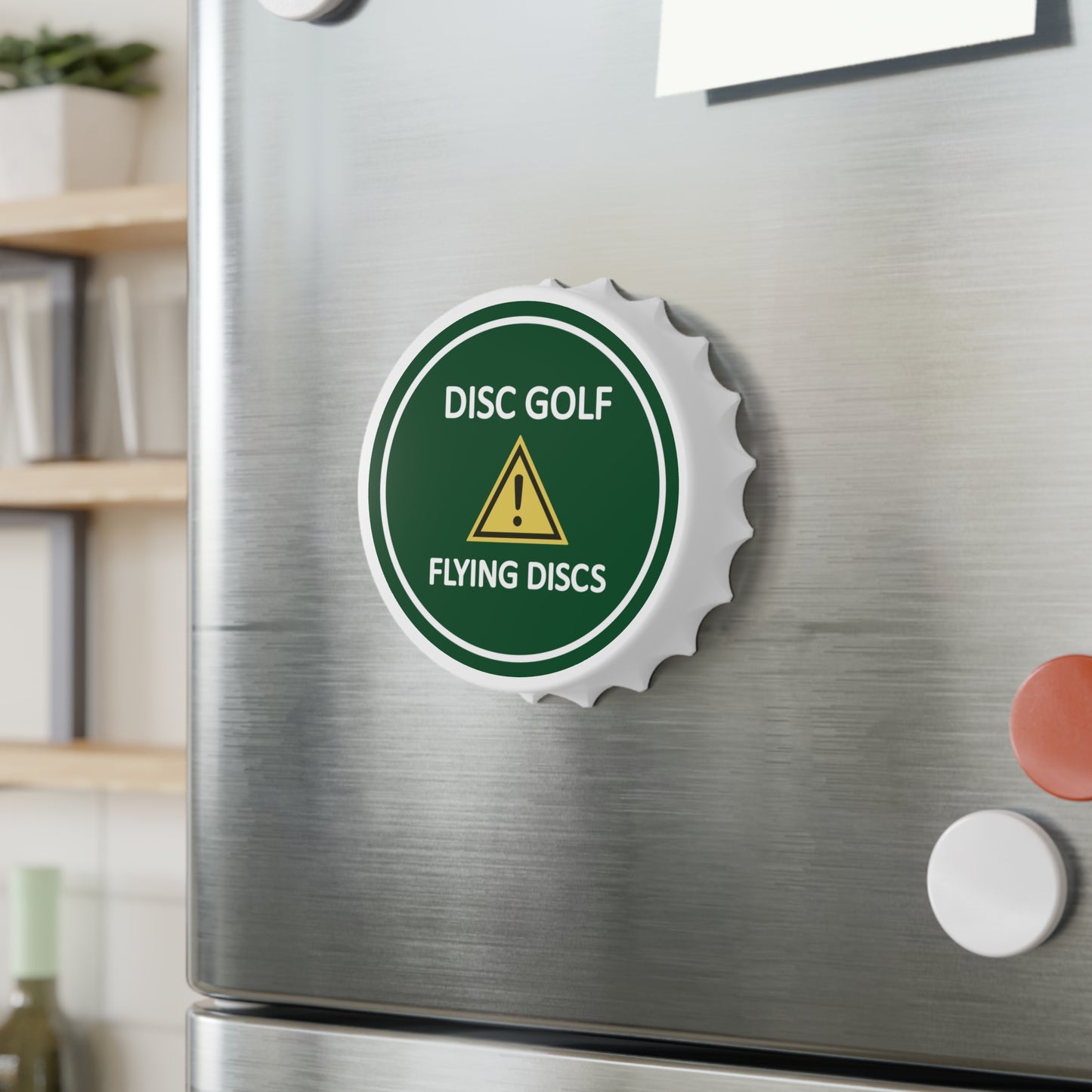 Mini Marker Disc-claimer, Beer Opener, Magnet