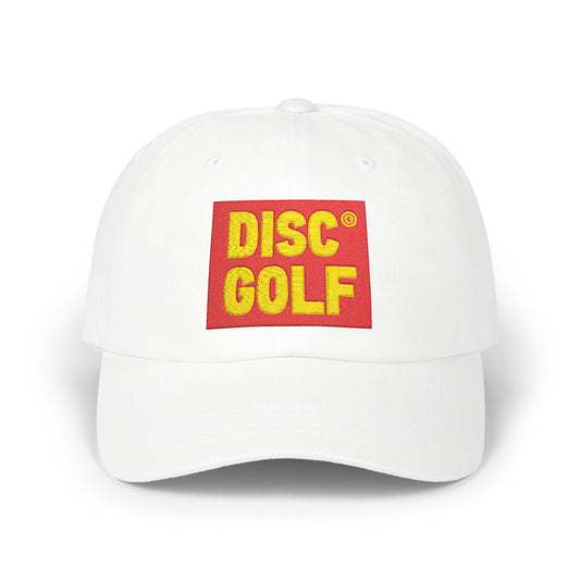 Classic Dad Cap - Vintage Style Disc Golf Hat, Casual Outdoor Gear, Perfect Gift for Golf Lovers, Everyday Wear, Adjustable Cap
