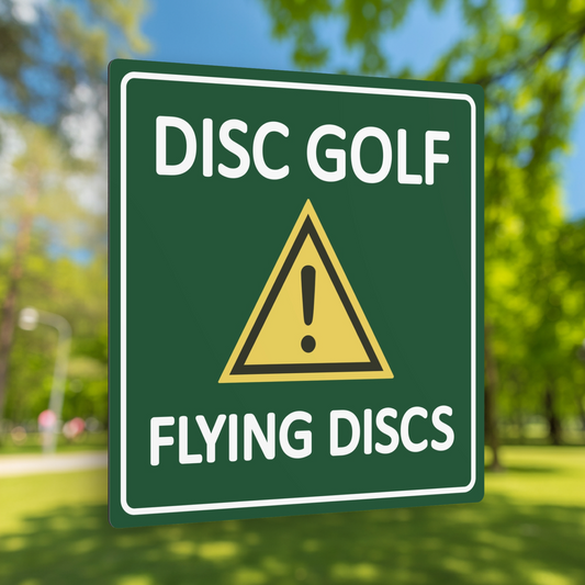 Metal Disc-claimer Sign